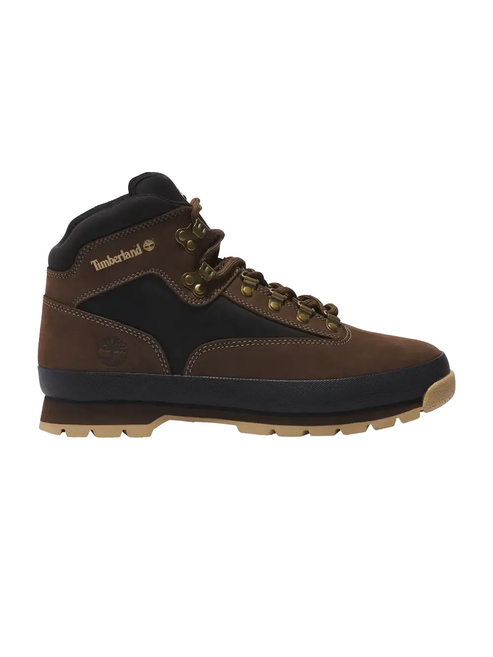 Ботинки походные Timberland Euro Hiker — изображение 1 из 1, темно-коричневый/черный