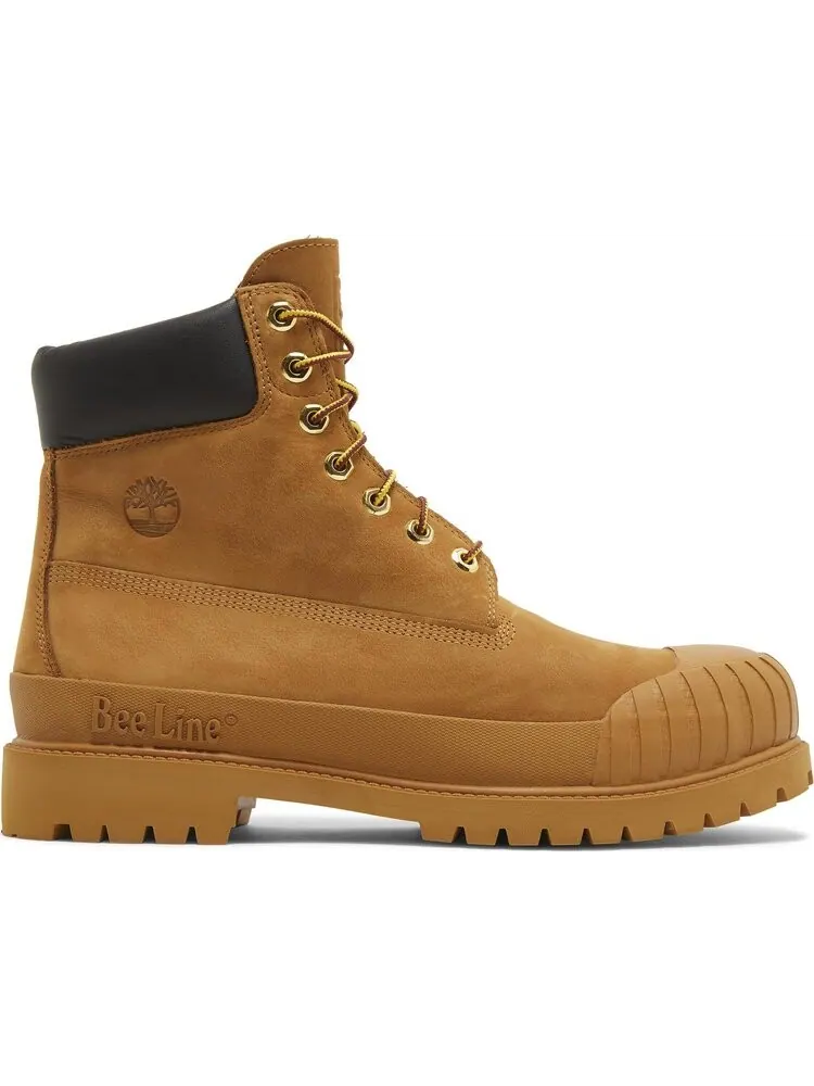 Ботинки мужские Timberland нубук коричневые на рифленой подошве — изображение 1 из 8, бежевый