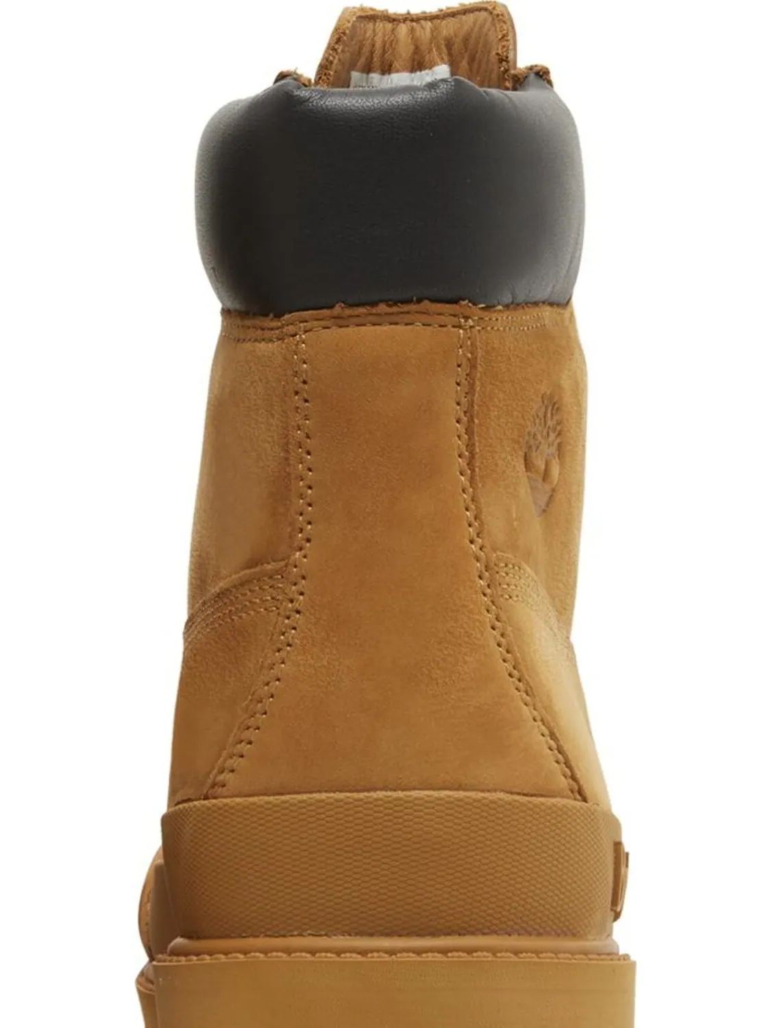 Ботинки мужские Timberland нубук коричневые на рифленой подошве — изображение 7 из 8, бежевый