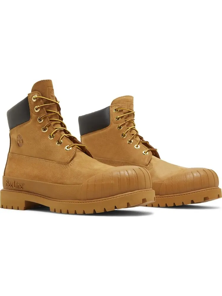 Ботинки мужские Timberland нубук коричневые на рифленой подошве — изображение 8 из 8, бежевый
