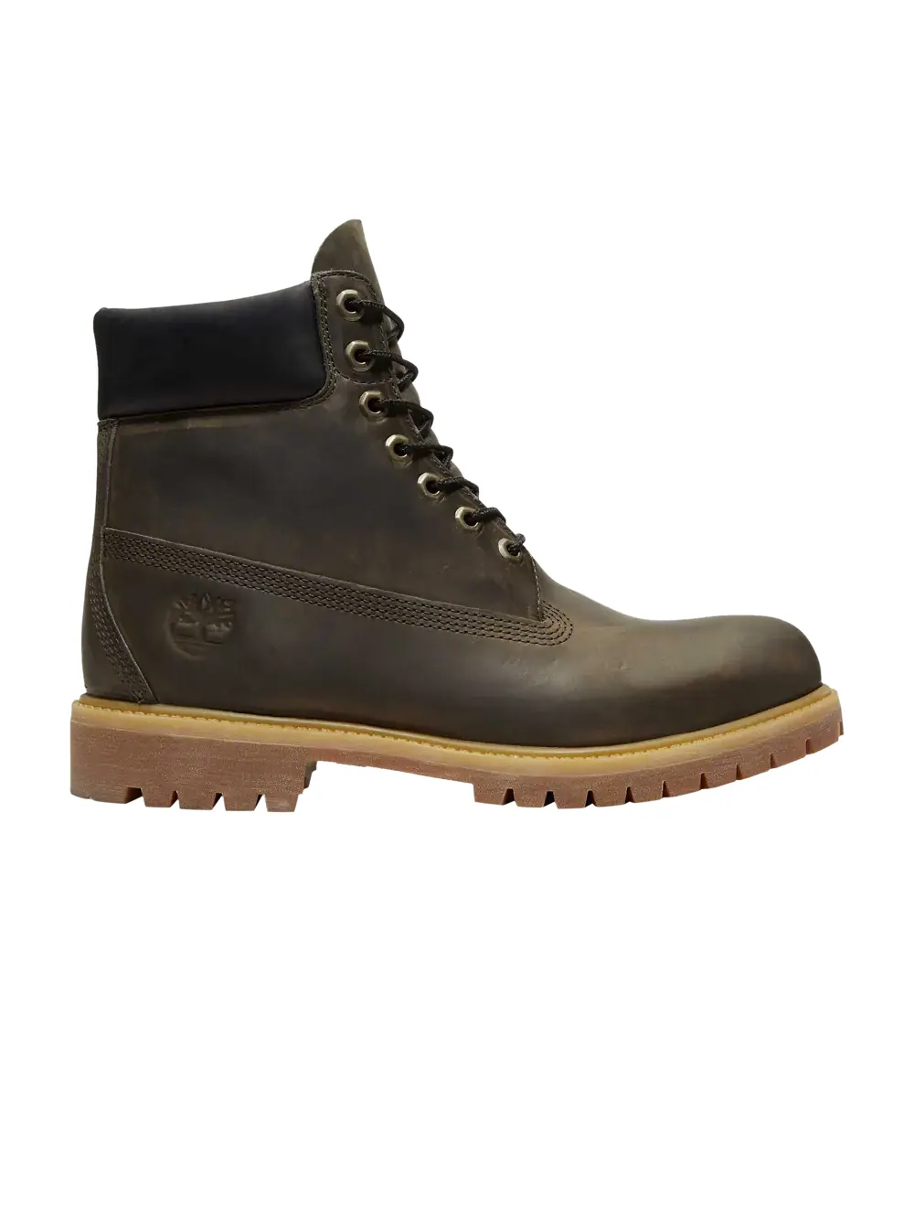 Ботинки Timberland Premium 6 Inch на шнурках — изображение 1 из 1, темно-коричневый/черный