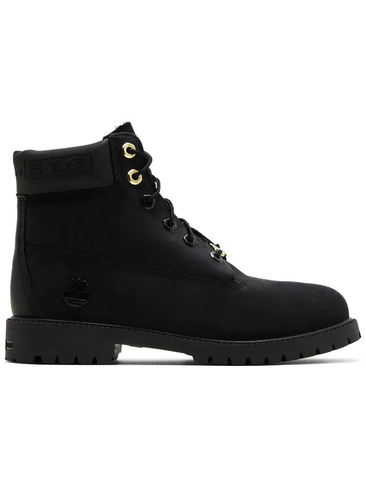 Ботинки Timberland The Notorious B.I.G. x 6 Inch Premium Boot Youth 'Christopher Wallace Collection - Black', черный