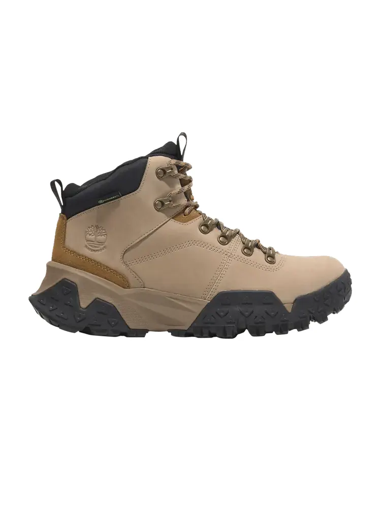 Кроссовки Timberland Motion Scramble Lace Up Mid Waterproof Beige — изображение 1 из 1, желто-коричневый