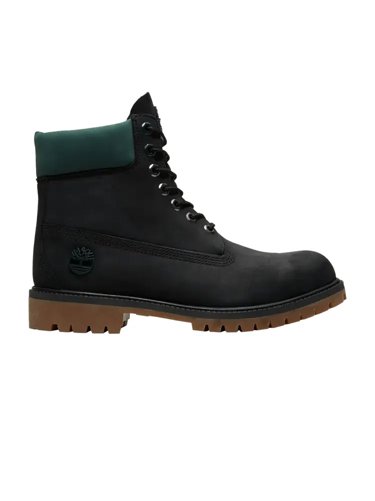 Ботинки мужские Timberland Premium из нубука средней высоты — изображение 1 из 1, черный