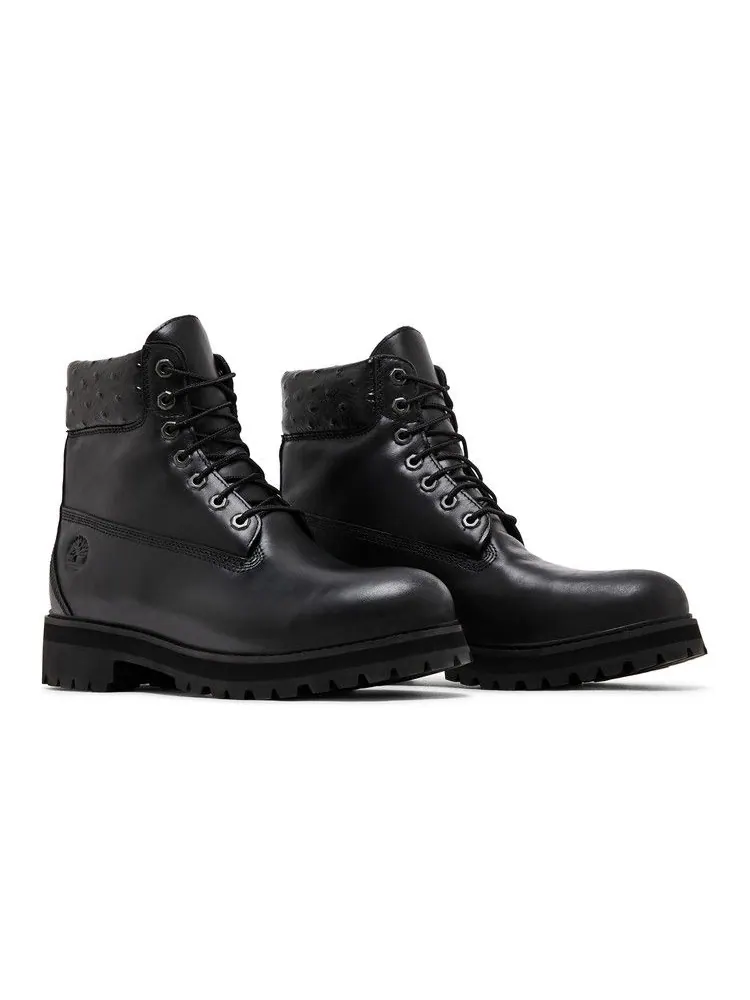 Ботинки мужские Timberland Premium, комбинированная кожа — изображение 9 из 9, черный