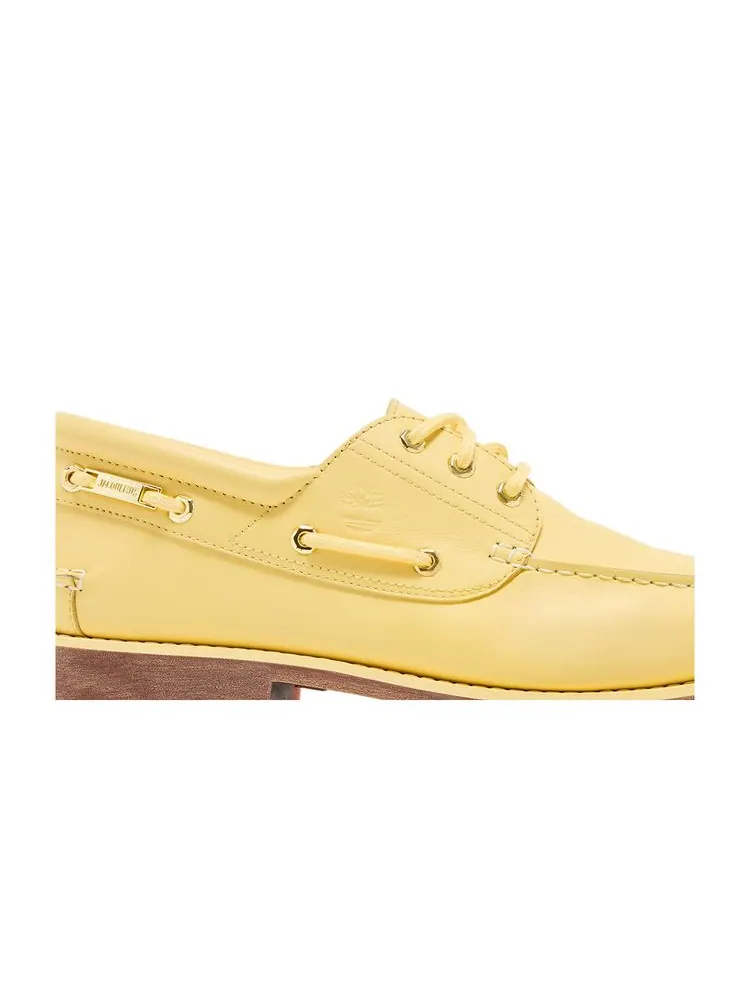 Кроссовки Jacquemus x Timberland 3-Eye Classic Lug Boat 'La Bateau' — изображение 2 из 8, желтый
