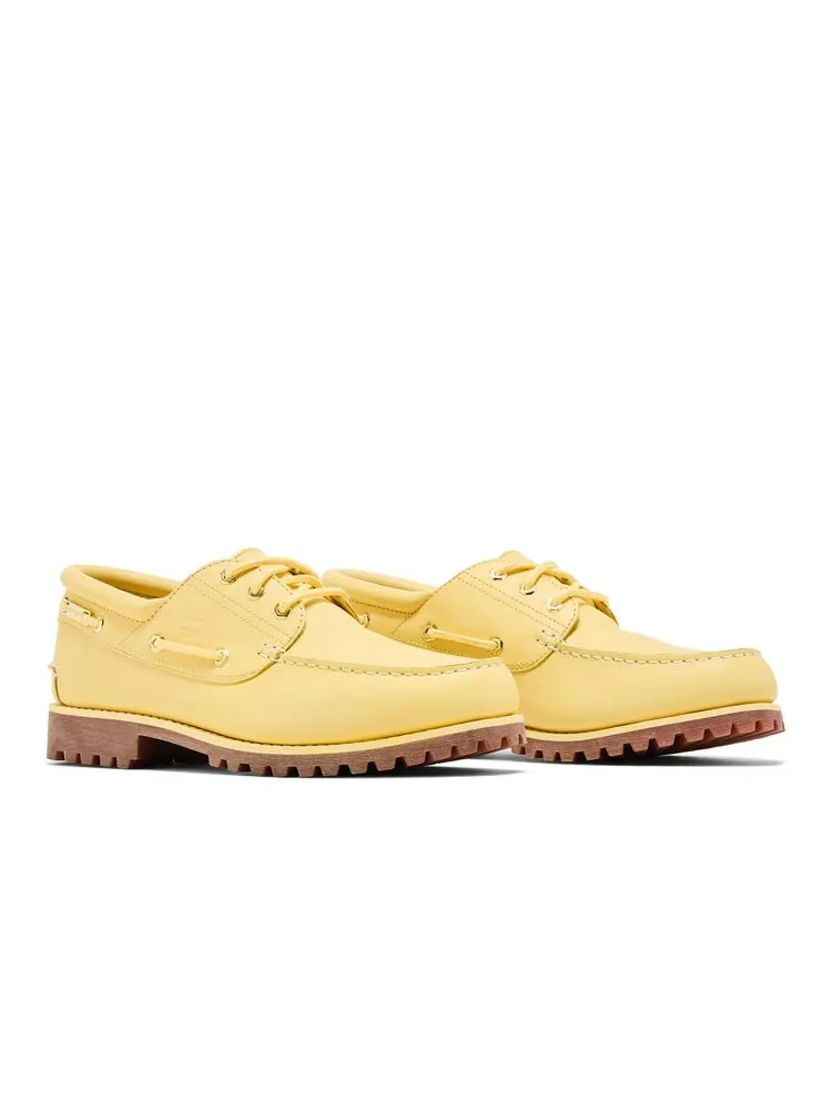 Кроссовки Jacquemus x Timberland 3-Eye Classic Lug Boat 'La Bateau' — изображение 8 из 8, желтый