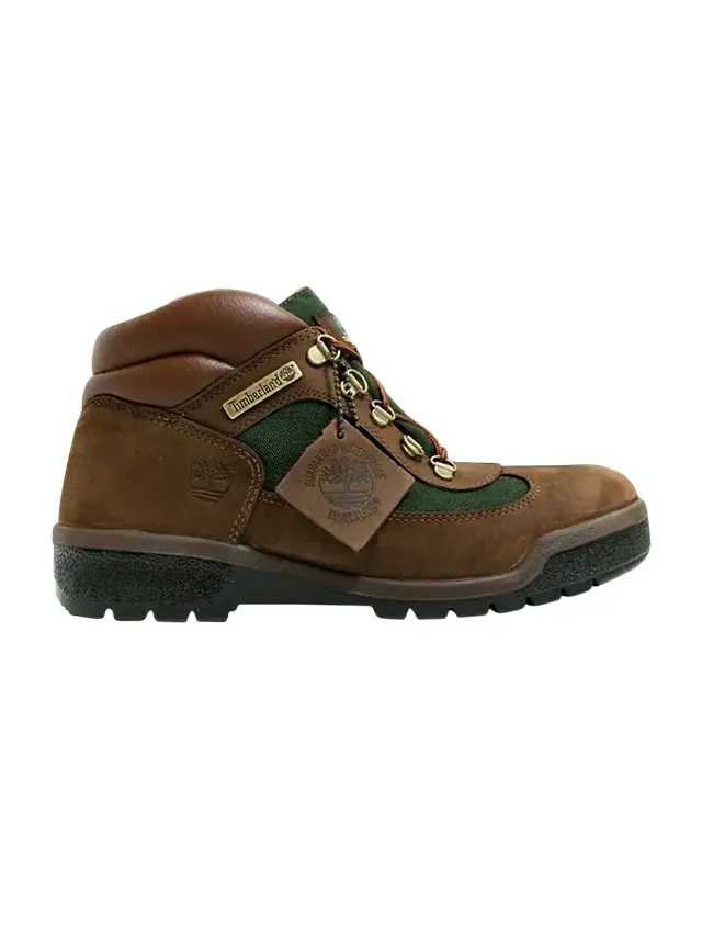 Ботинки Timberland Field, короткие — изображение 1 из 1, коричневый/зеленый
