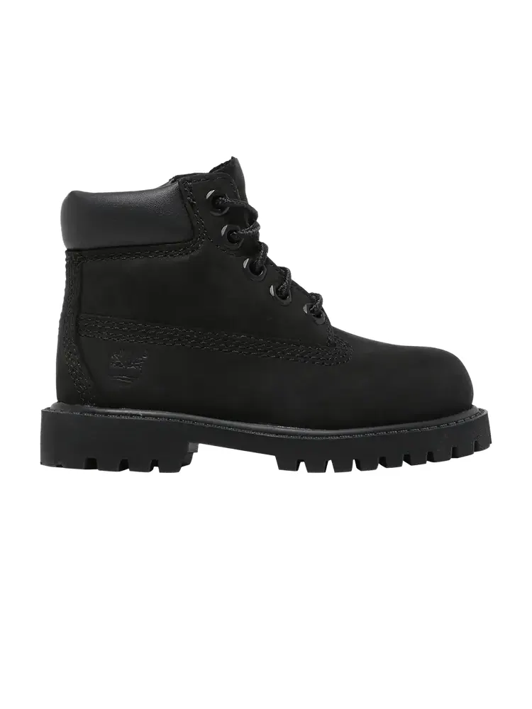 Ботинки Timberland 6 Inch Premium Boot Toddler Black — изображение 1 из 1, черный