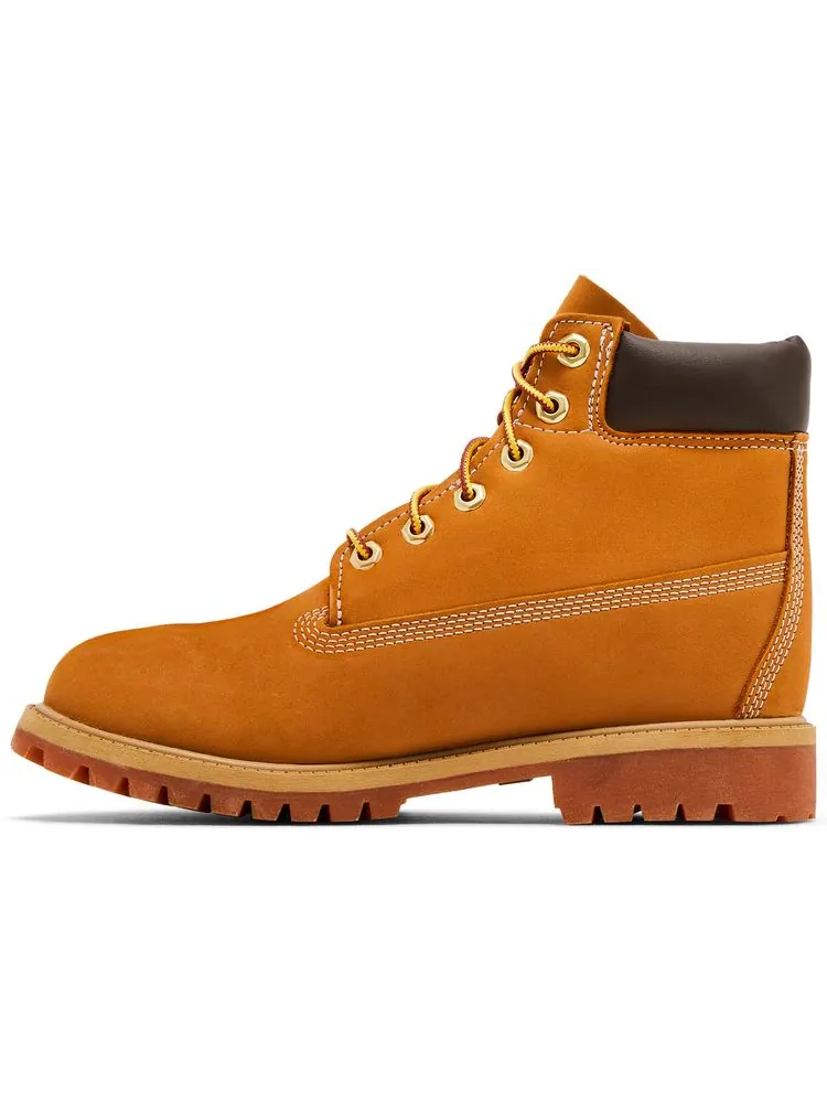 Ботинки Timberland 6 Inch Waterproof Premium Boot 'Wheat' — изображение 3 из 8, коричневый