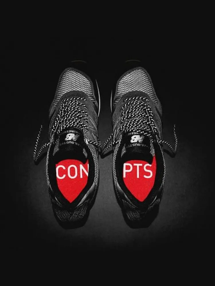 Кроссовки New Balance Concepts x Trailbuster Re-Engineer 'Black' — изображение 4 из 5, черный