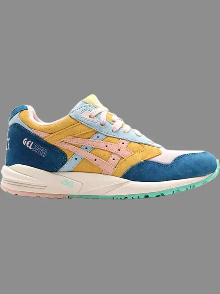 Кроссовки atmos x lily brown x gel saga Asics — изображение 1 из 4, желтый