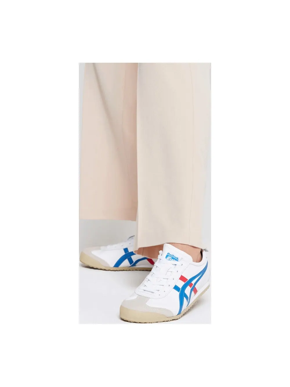 Кроссовки Onitsuka Tiger Mexico 66 — изображение 2 из 9, белый/синий