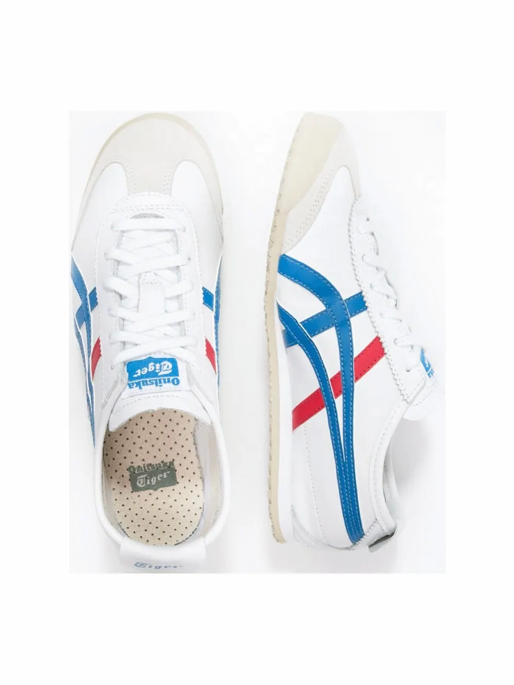 Кроссовки Onitsuka Tiger Mexico 66 — изображение 5 из 9, белый/синий