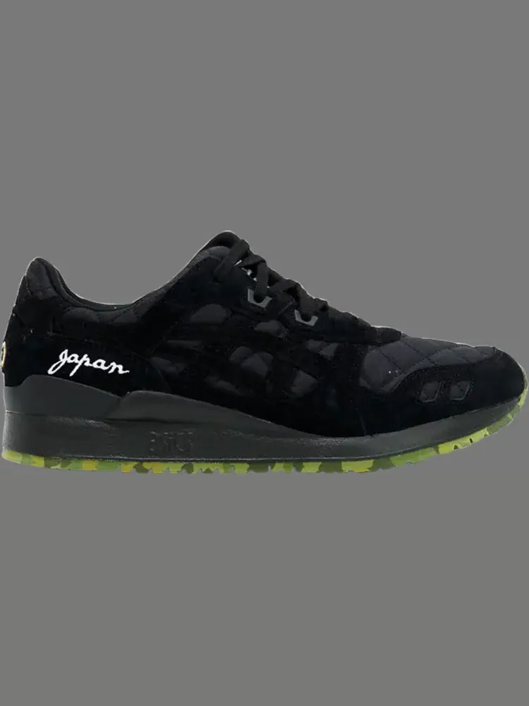 Кроссовки mita sneakers x beams x gel lyte 3 'souvenir jacket' japan release Asics — изображение 1 из 8, черный