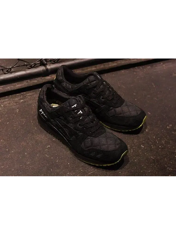 Кроссовки mita sneakers x beams x gel lyte 3 'souvenir jacket' japan release Asics — изображение 5 из 8, черный