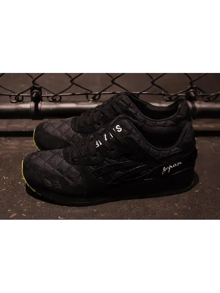 Кроссовки mita sneakers x beams x gel lyte 3 'souvenir jacket' japan release Asics — изображение 6 из 8, черный