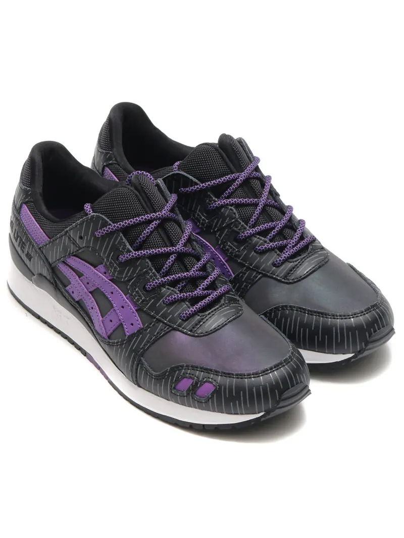 Кроссовки atmos x gel lyte 3 'midnight tokyo' Asics — изображение 2 из 3, фиолетовый