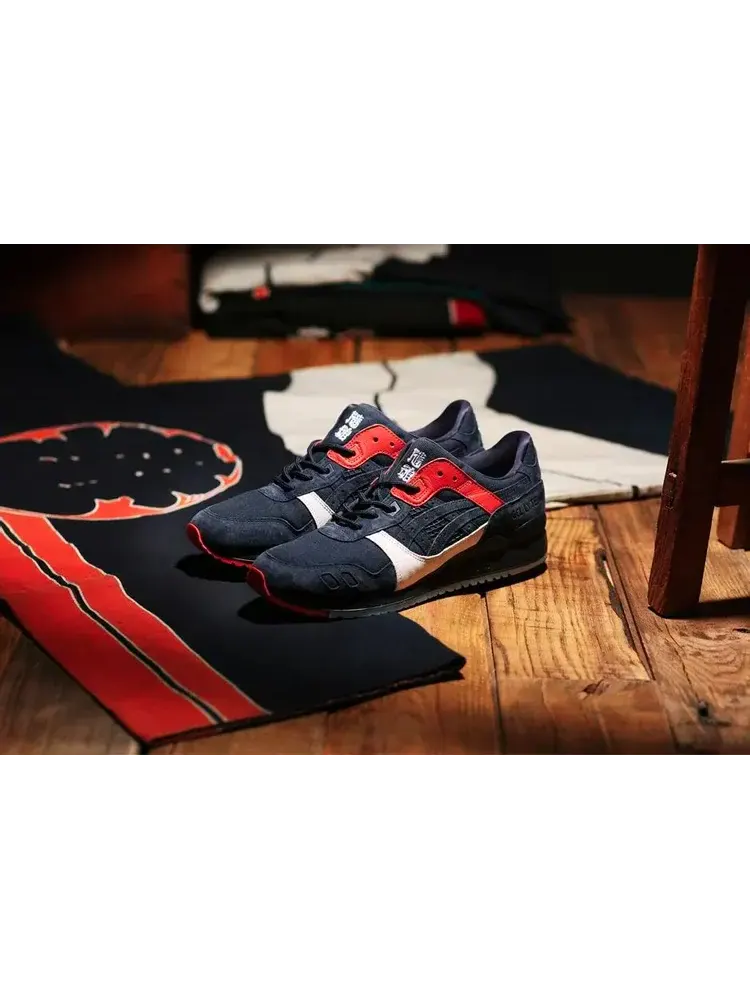 Кроссовки kickslab x gel lyte iii 'hikeshi hanten' japan edition Asics — изображение 5 из 6, синий