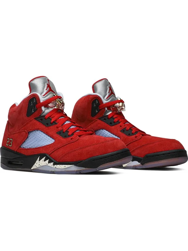 Кроссовки Trophy Room x Air Jordan 5 Retro Friends & Family — изображение 8 из 8, красный