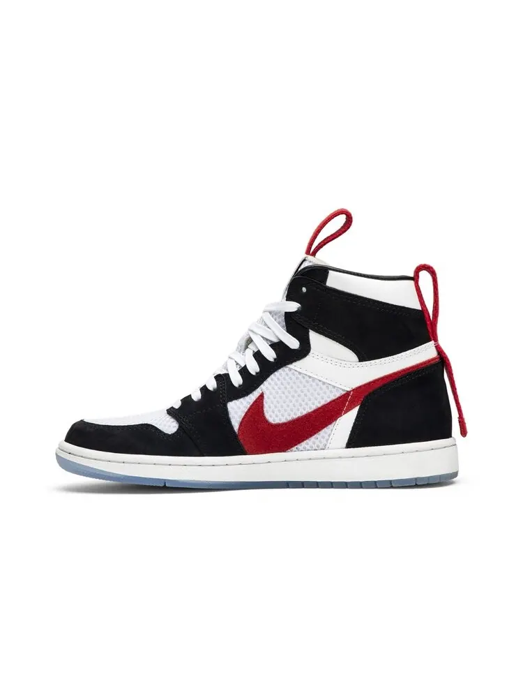 Кроссовки Air Jordan The Shoe Surgeon x Air Jordan 1 Retro High 'Black Mars Yards' — изображение 3 из 4, черный