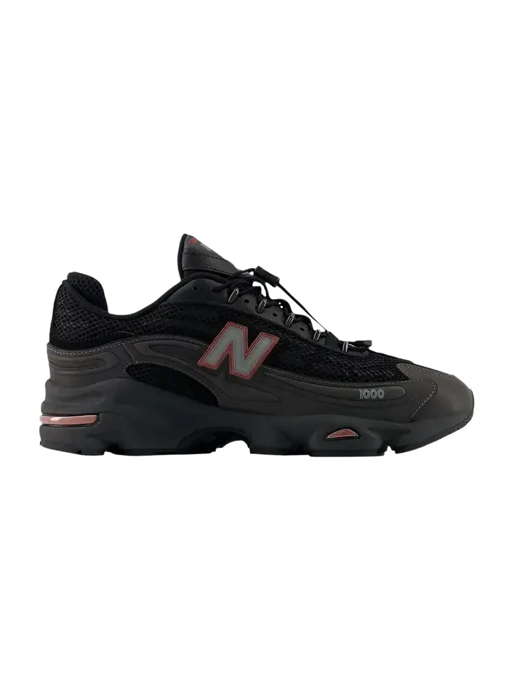 Кроссовки New Balance 1000G 'Black Metallic Red Rock' — изображение 1 из 1, черный