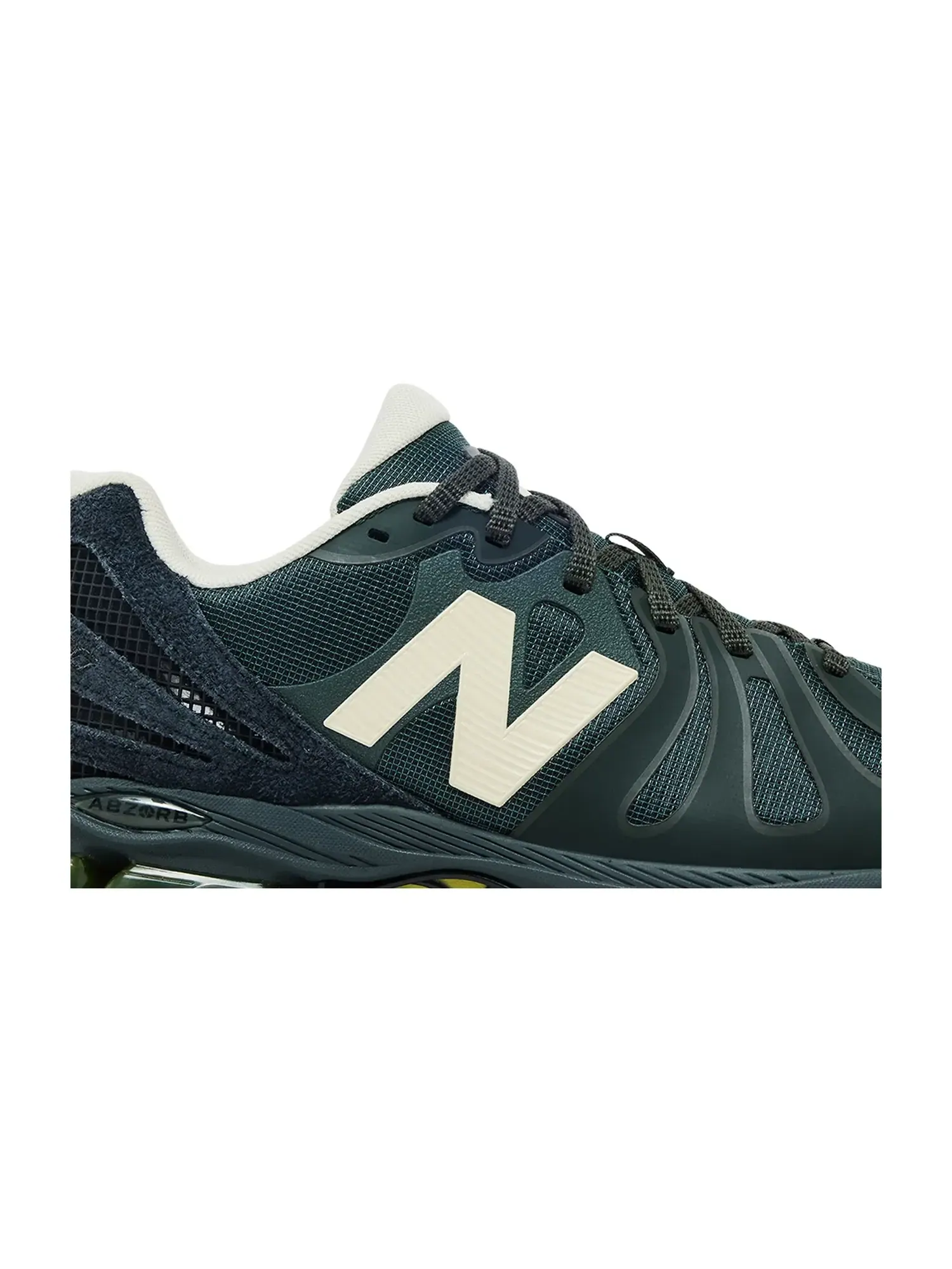 Кроссовки Stone Island x New Balance ABZORB 1890 — изображение 2 из 8, зеленый
