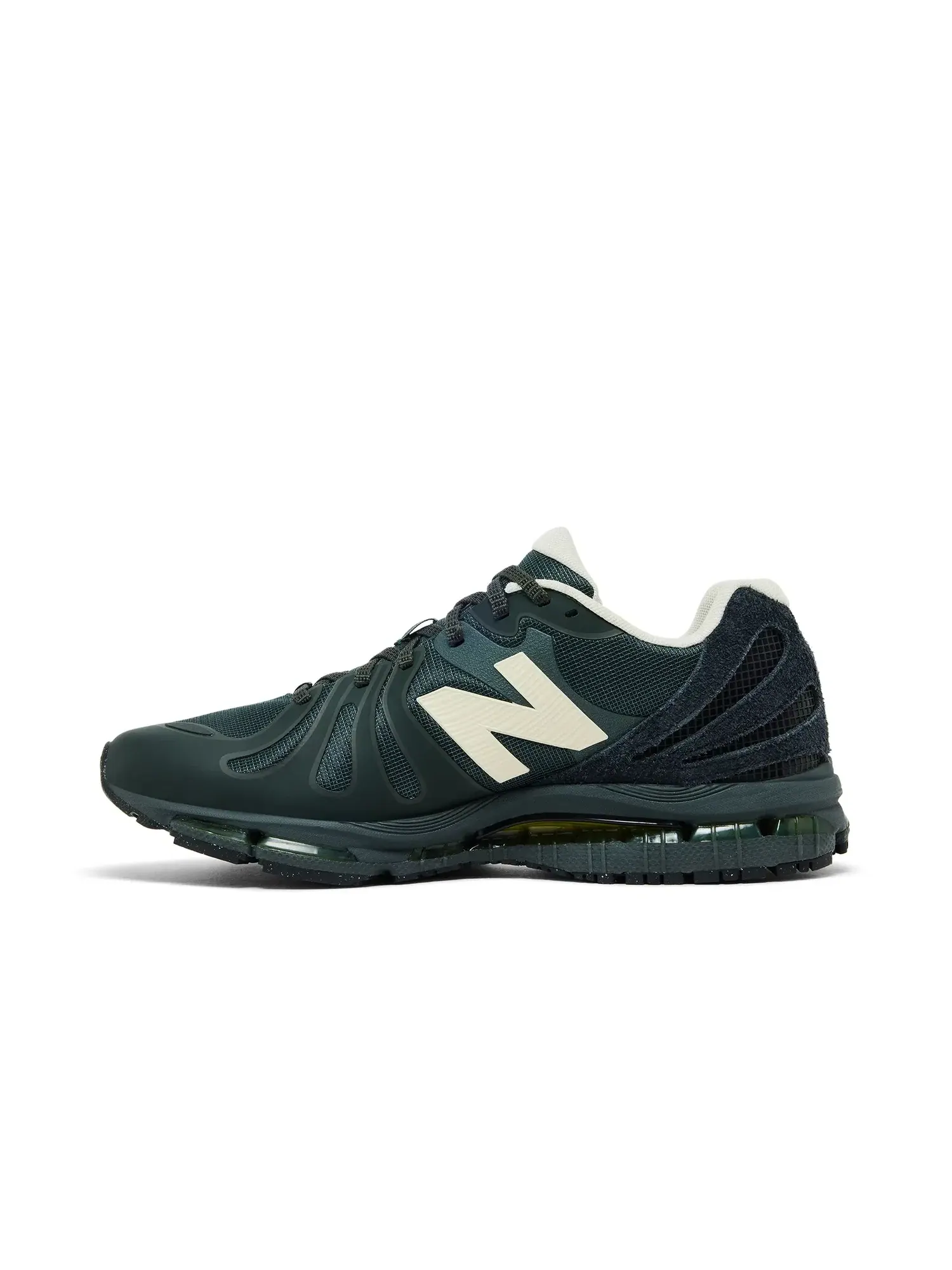 Кроссовки Stone Island x New Balance ABZORB 1890 — изображение 3 из 8, зеленый