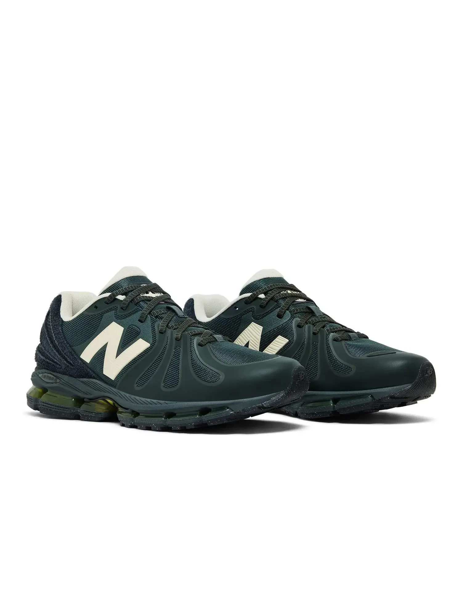 Кроссовки Stone Island x New Balance ABZORB 1890 — изображение 8 из 8, зеленый