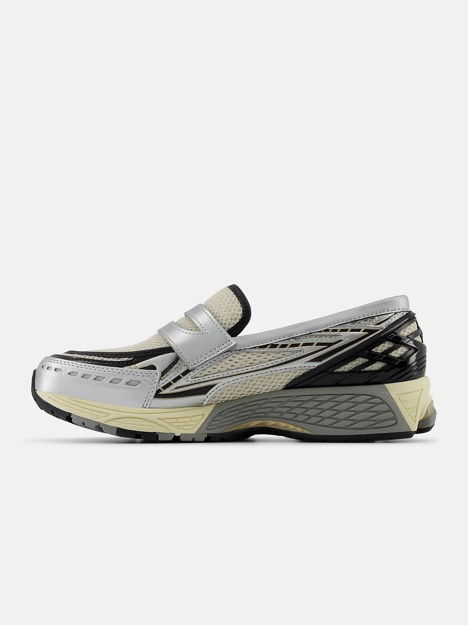 Лоферы унисекс New Balance 1906L — изображение 6 из 6, кремовый/серебряный