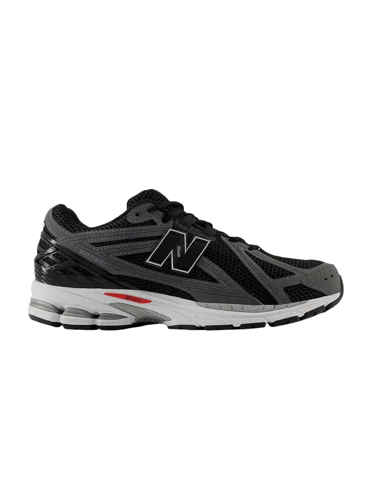 Кроссовки New Balance 1906R 'Black Castlerock Team Red' — изображение 1 из 1, черный/красный