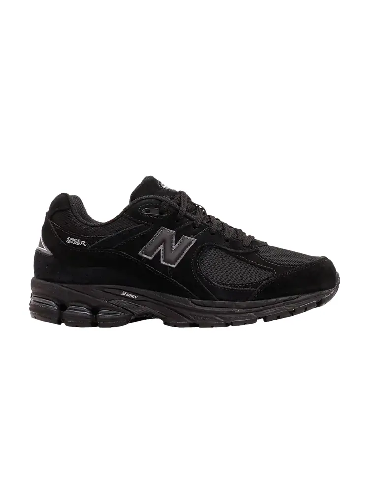 Кроссовки New Balance 2002R 'Black Metallic' — изображение 1 из 1, черный