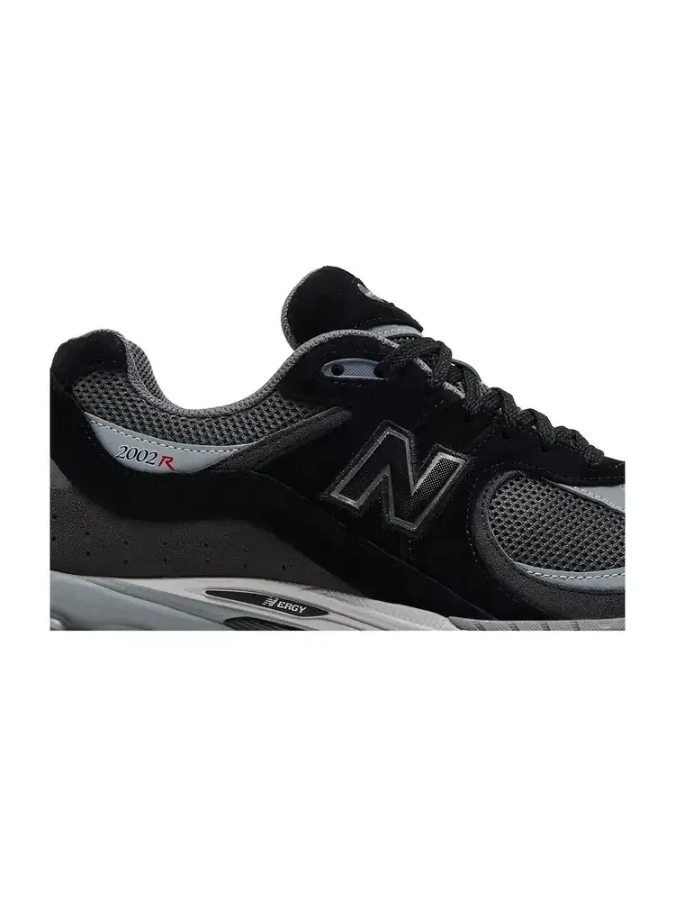 Кроссовки New Balance 2002R 'Черно-серый' — изображение 2 из 8, черный