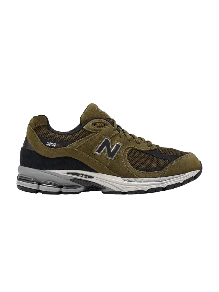 Кроссовки New Balance 2002R 'Olive Black' — изображение 1 из 1, оливковый/черный