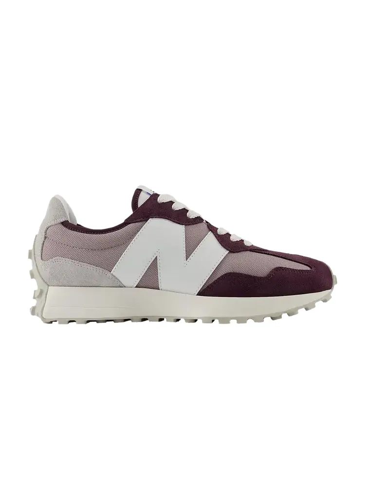 Кроссовки New Balance 327 Plum Brown Ice Wine — изображение 1 из 1, коричневый винный
