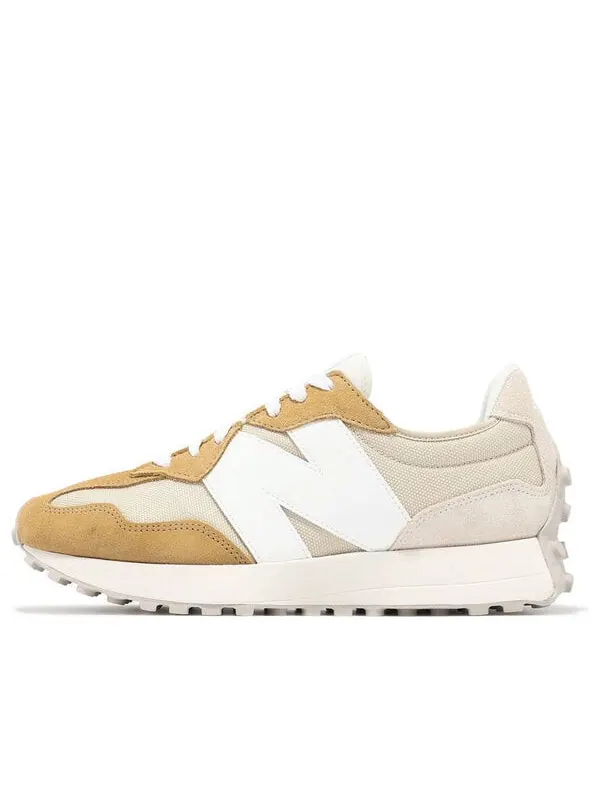 Кроссовки New Balance 327 — изображение 1 из 4, бежевый/желтый