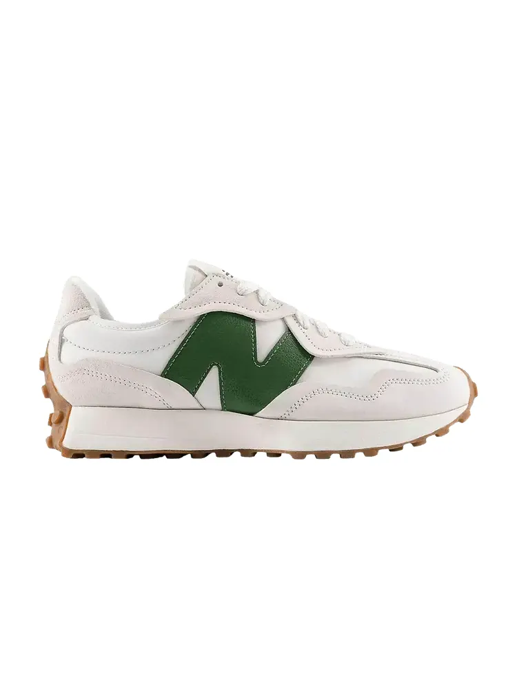 Кроссовки New Balance 327 'Green White' — изображение 1 из 1, зеленый