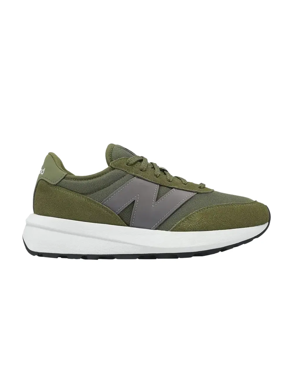 Кроссовки New Balance 370 — изображение 1 из 1, зеленый/серый