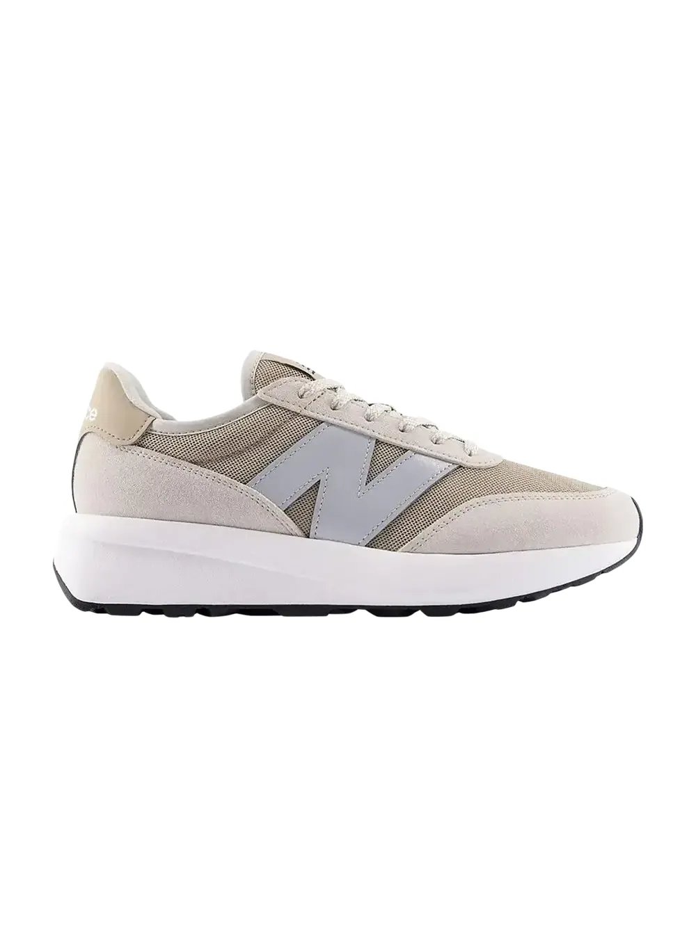 Кроссовки New Balance 370 — изображение 1 из 1, бежевый/серебристый