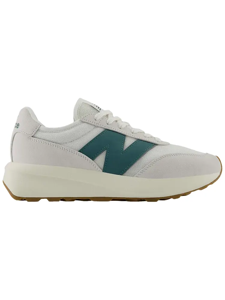 Кроссовки New Balance 370 'Sea Salt New Spruce' — изображение 1 из 1, белый