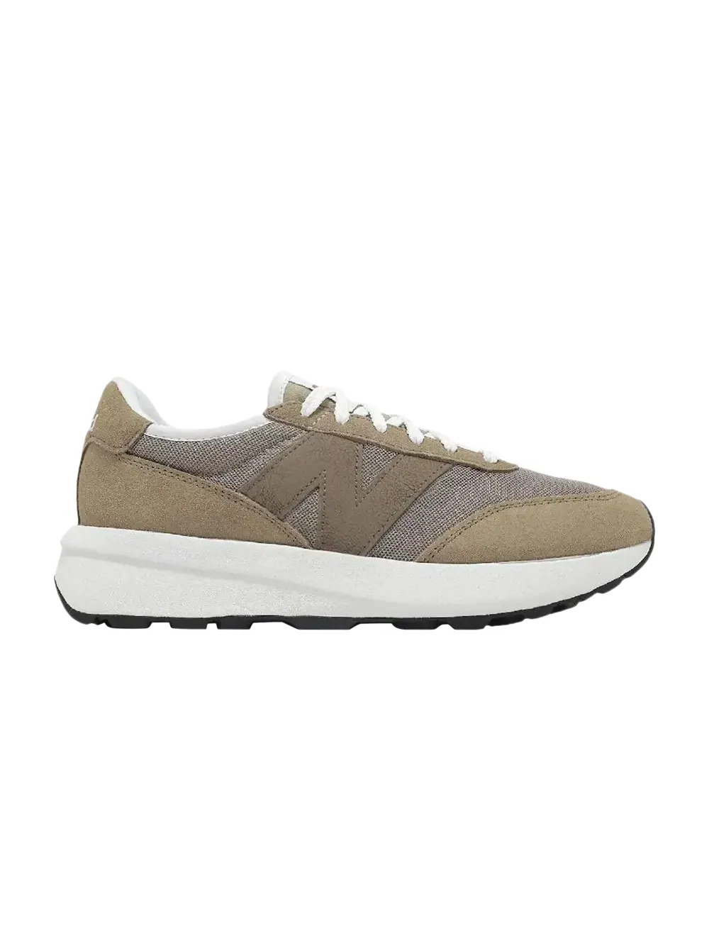 Кроссовки New Balance 370 — изображение 1 из 1, коричневый/белый