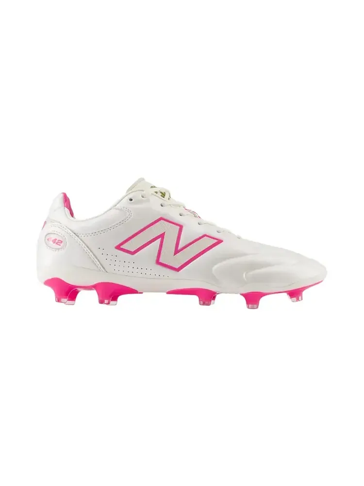 Кроссовки New Balance 442 Elite FG V3 'Sea Salt Pink Heat' — изображение 1 из 1, бежевый