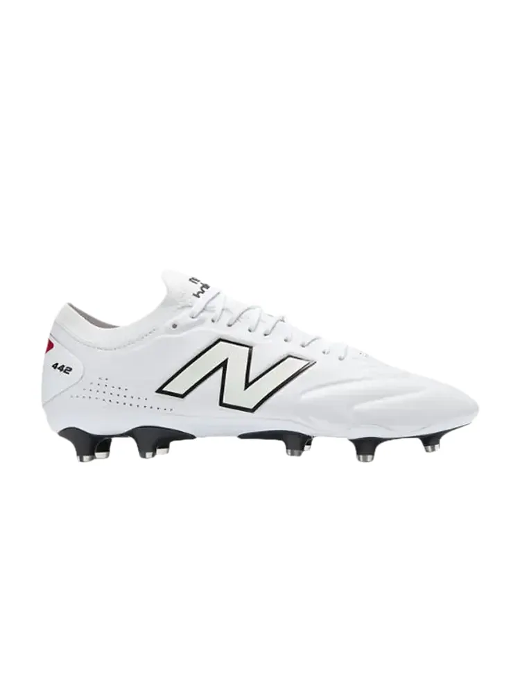 Кроссовки New Balance 442 Elite FG V3 'White Black' — изображение 1 из 1, белый
