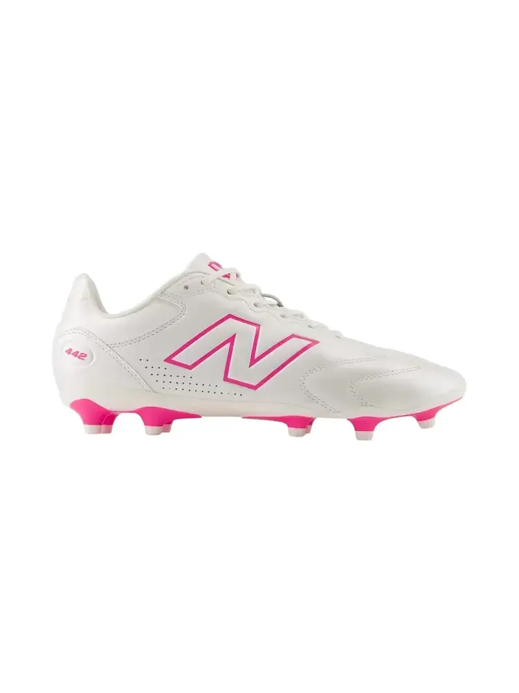 Кроссовки New Balance 442 Team FG V3 'Sea Salt Pink Heat' — изображение 1 из 1, белый