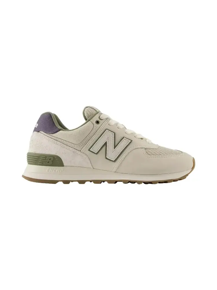 Кроссовки New Balance 574 'Timberwolf Dark Olivine' — изображение 1 из 1, зеленый