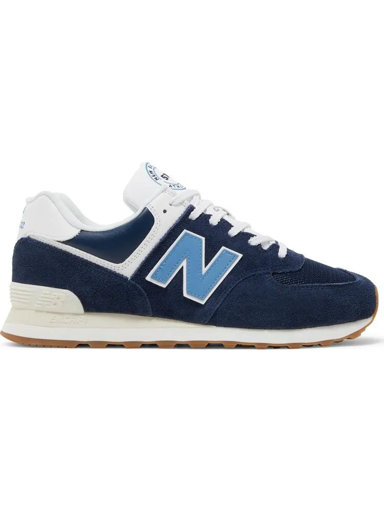 Кроссовки 574 'NB Athletics - Navy' — изображение 1 из 4, синий
