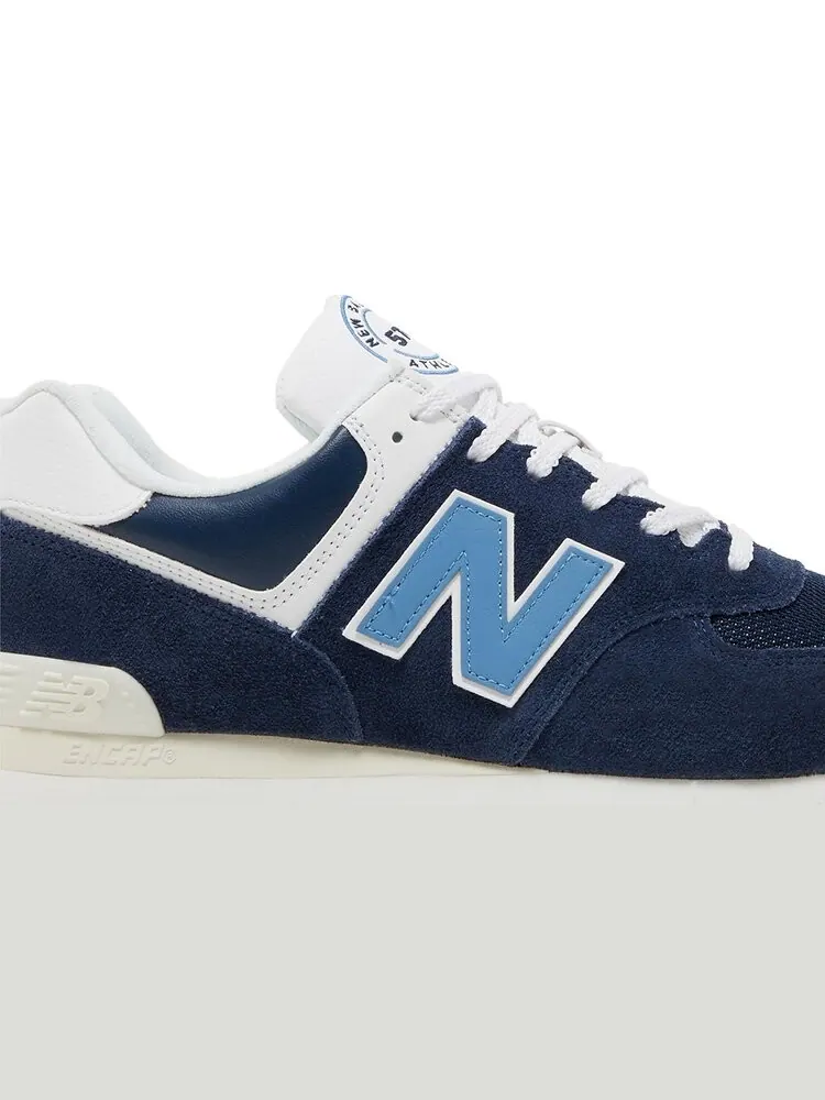 Кроссовки 574 'NB Athletics - Navy' — изображение 2 из 4, синий