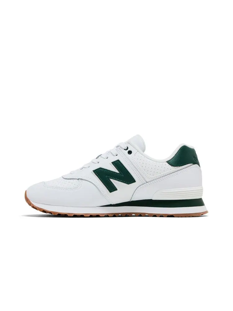 Кроссовки New Balance 574 'White Green' — изображение 4 из 9, белый/зеленый