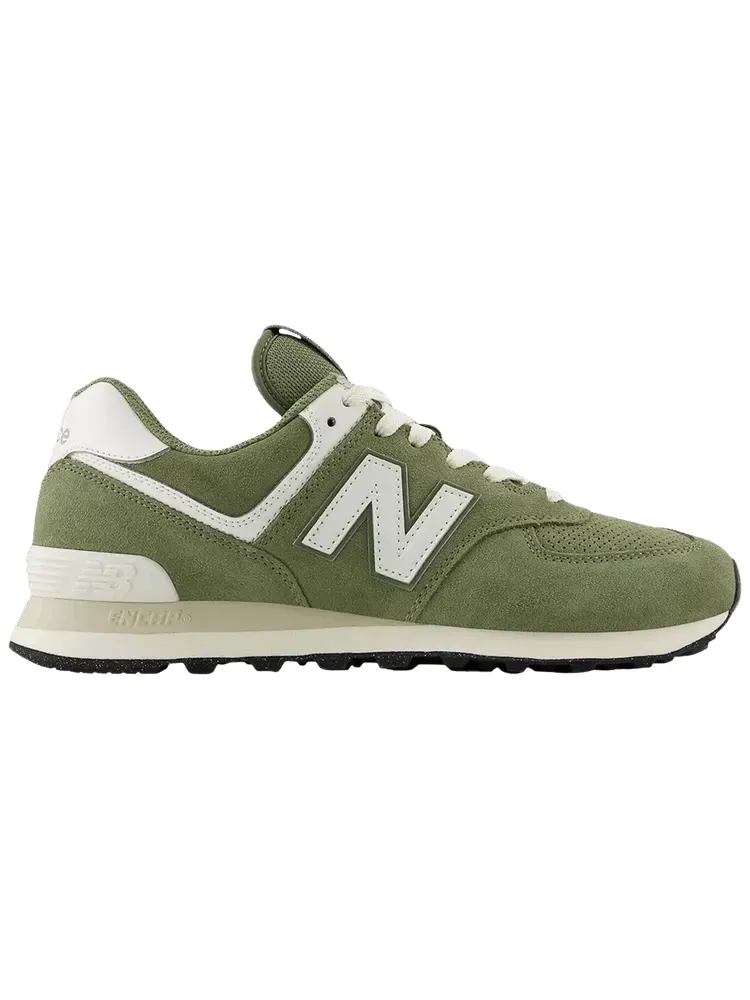 Кроссовки New Balance 574 — изображение 1 из 1, зеленый