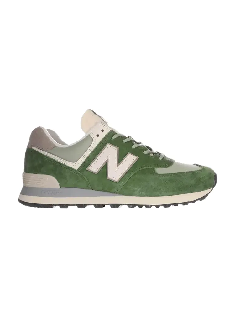 Кроссовки New Balance 574 'Dark Alpine Green Garter Snake' — изображение 1 из 1, зеленый